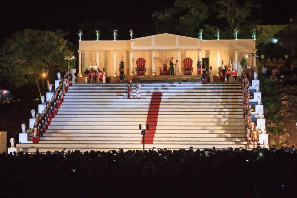 Paixão de Cristo de Floriano será transmitida ao vivo neste domingo (11)(Imagem:Divulgação)