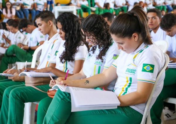 Estudantes de Campo Maior participam de revisão para Enem e Saeb realizada pela Seduc.(Imagem:Divulgação)