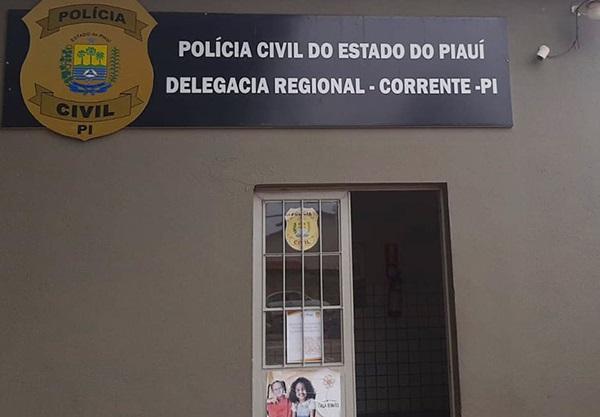 Delegacia Regional de Corrente PI(Imagem:Corrente e Notícia)