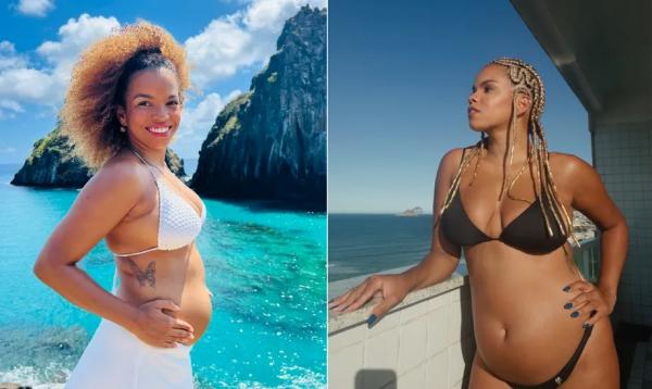  Jeniffer Nascimento mostra barriga aos 5 meses de gravidez. (Imagem:Reprodução/ Instagram)