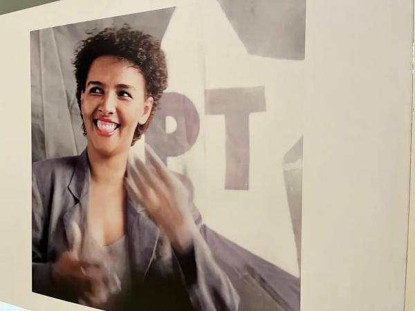 Francisca Trindade em exposição