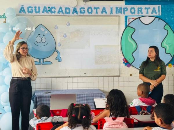 SEMAN de Floriano realiza programa&ccedil;&atilde;o especial na Semana da &Aacute;gua (Imagem:Secom)