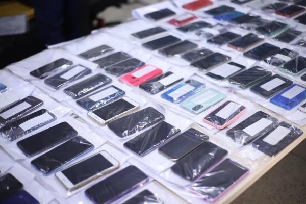 Pessoas intimadas a explicar posse de celulares roubados devem apresentar documentação que comprove origem dos produtos no Piauí.(Imagem:Divulgação /SSP-PI)