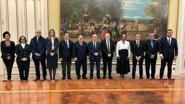 Secretário Washington Bandeira faz parte da delegação brasileira como Vice-Presidente do Consed durante Seminário que acontece em Madri, Espanha.(Imagem:Divulgação)