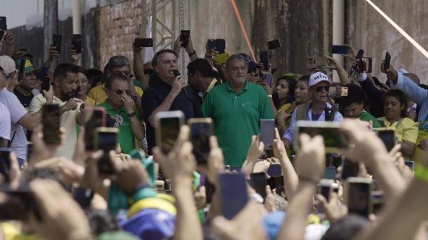 Bolsonaro ataca Lula em comício no Pará(Imagem:Reprodução)