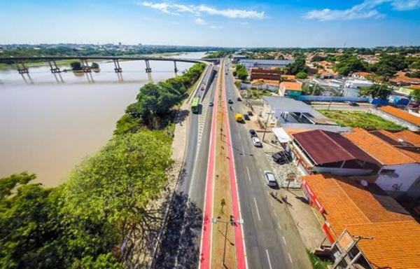 Vista área da cidade de Timon (MA).(Imagem:Reprodução)