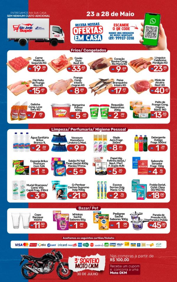 São Jorge Super: veja as ofertas da semana e aproveite!(Imagem:Divulgação)