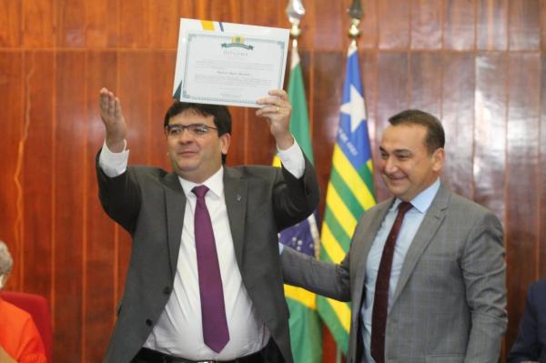 Rafael Fonteles é diplomado como governador do Piauí eleito(Imagem:Raissa Morais)