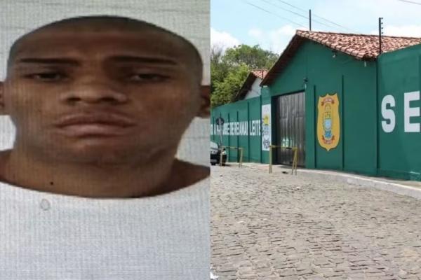Detento foge da antiga Casa de Custódia na Zona Sul de Teresina.(Imagem:Montagem/g1)
