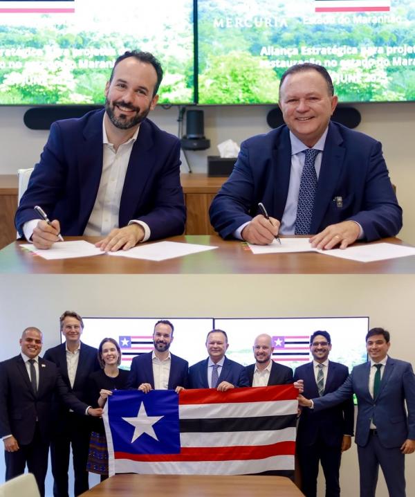 Governador Carlos Brandão anuncia investimento histórico de mais de 100 milhões de dólares para o Maranhão.(Imagem:Reprodução/Instagram)