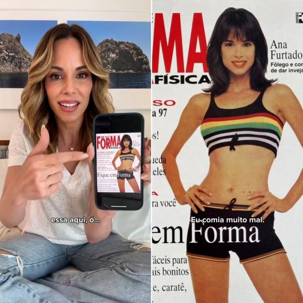 Ana Furtado relembra tempos de modelo e faz desabafo.(Imagem:Reprodução/Instagram)