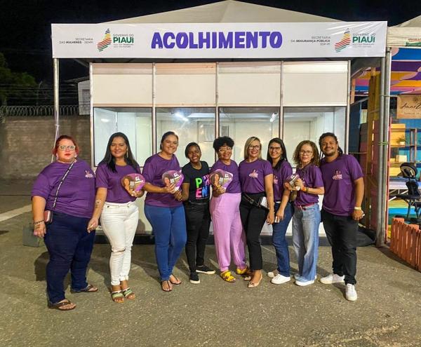 A Secretaria de Estado das Mulheres do Piauí (Sempi) participou do primeiro dia do Festival GiraSol, levando consigo o protocolo 