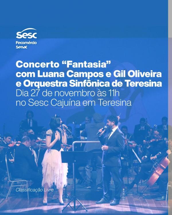 Concerto Fantasia: Especiais da Disney se apresenta no Sesc Cajuína(Imagem:Divulgação)