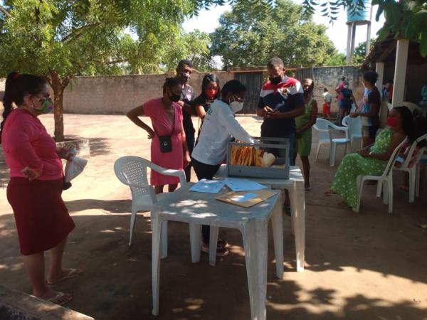 Localidade Tabuleirinho recebe serviços do Saúde em Movimento(Imagem:FlorianoNews)