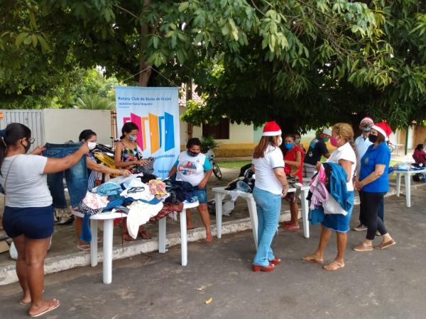 Bazar Solidário é realizado pelo Rotary Club de Barão de Grajaú(Imagem:FlorianoNews)