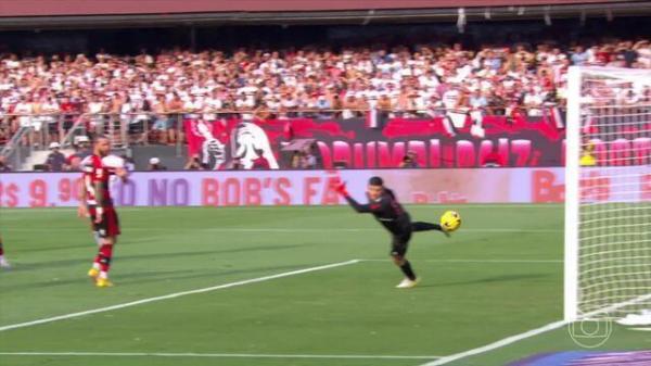 São Paulo x Flamengo - Melhores Momentos do 1º Tempo(Imagem:Reprodução )