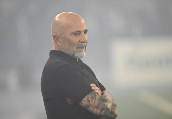 Jorge Sampaoli em Botafogo x Flamengo (Imagem:André Durão)