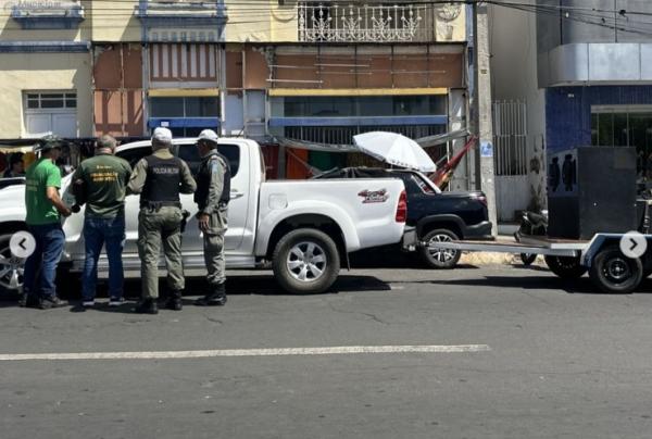 Campanha de Prevenção e Combate à Poluição Sonora é iniciada em Floriano com apoio da Polícia Militar.(Imagem:Reprodução/Instagram)