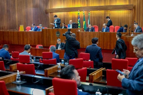 Plenário da Assembleia Legislativa do Piauí.(Imagem:Thiago Amaral/ Alepi)