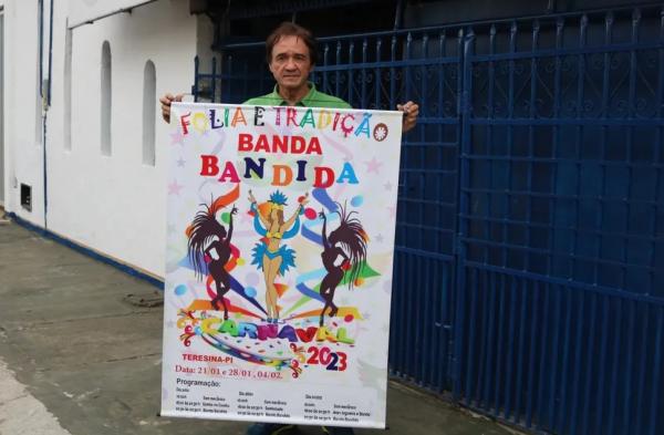  Após 3 anos, tradicionais prévias do Bloco Banda Bandida voltam a acontecer em Teresina.(Imagem:Lívia Ferreira / g1 PI )