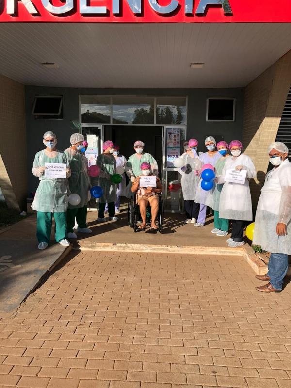 Tratamento precoce contra o coronavírus salva vida de mulher no Hospital de Picos(Imagem:Reprodução)