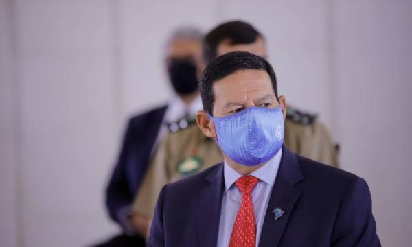 Vice-presidente, Hamilton Mourão.(Imagem:ROMERIO CUNHA / Agência O Globo)