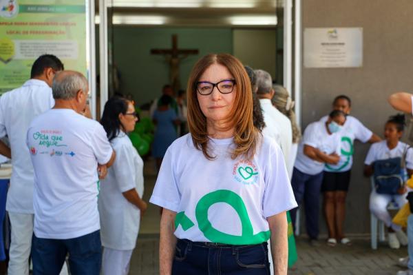 Lourdes Veras, coordenadora estadual da Central de Transplantes do Piauí.(Imagem: Ascom Sesapi)
