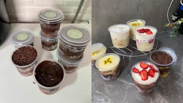 Camila vendeu Bolo no Pote quando as contas apertaram.(Imagem:Arquivo Pessoal)