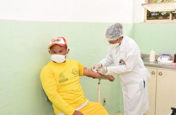 Garis e varredores de Floriano são testados em através do Programa Busca Ativa.(Imagem:Secom)