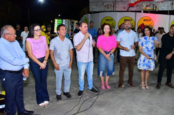 Vereadores participam da inauguração do Largo Raimundo Marreiros, bairro Ibiapaba de Floriano(Imagem:CMF)