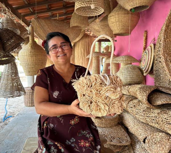 Artes&atilde; Rosineuda Lopes (N&ecirc;da)(Imagem:Gilvan Lopes)