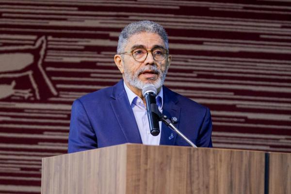 Antonio Luiz, secret&aacute;rio da Seguran&ccedil;a P&uacute;blica do Piau&iacute;.(Imagem:Gabriel Paulino)