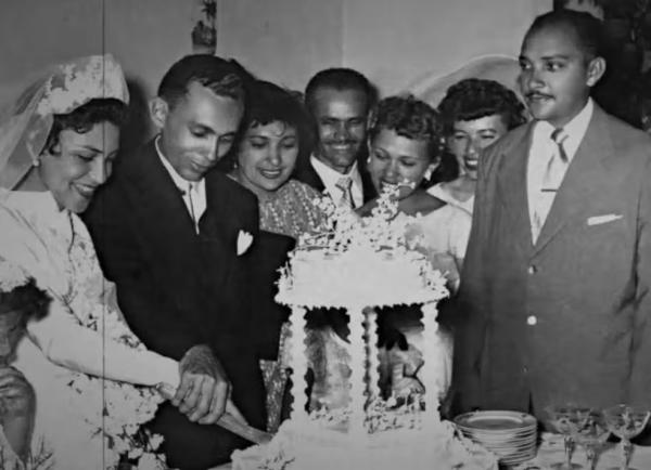 Valdecy e Rivone Claudino se casaram em 1956.(Imagem:Arquivo Pessoal)