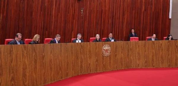 Sessão plenária do Tribunal Superior Eleitoral.(Imagem:Reprodução/TSE)
