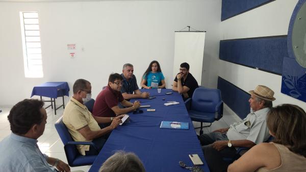 Reunião do grupo de trabalho da IV Convenção Empresarial em Floriano.(Imagem:Divulgação)