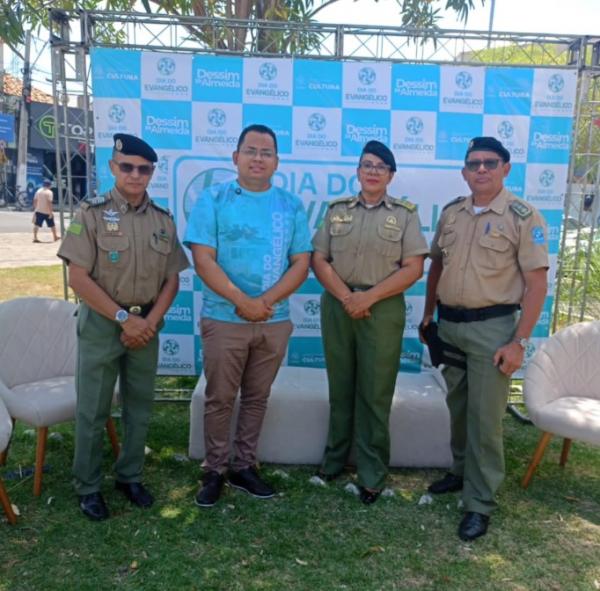 PROERD participa do Dia do Evangélico em Floriano com ações de prevenção e cidadania.(Imagem:Reprodução/Instagram)