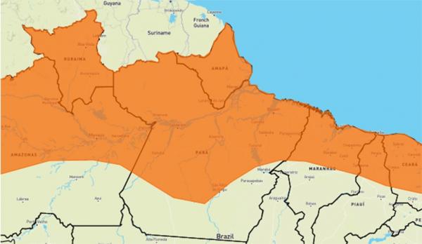 O Instituto Nacional de Meteorologia (Inmet) voltou a alertar sobre a possibilidade de chuvas intensas no Piauí neste domingo (5). O aviso vai até às 10h da segunda feira e inclui(Imagem:Reprodução)