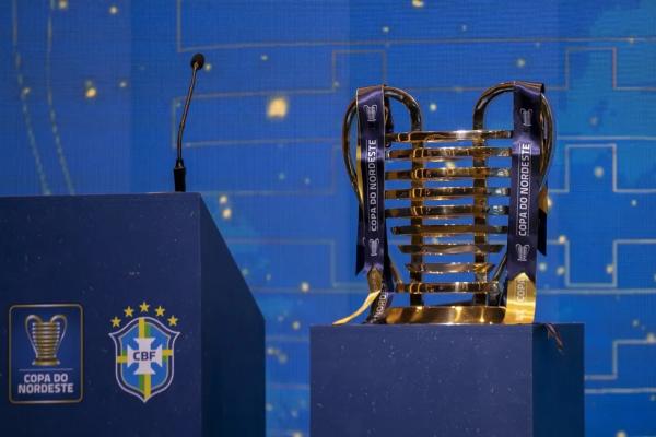 Taça da Copa do Nordeste.(Imagem:Thais Magalhães/CBF)