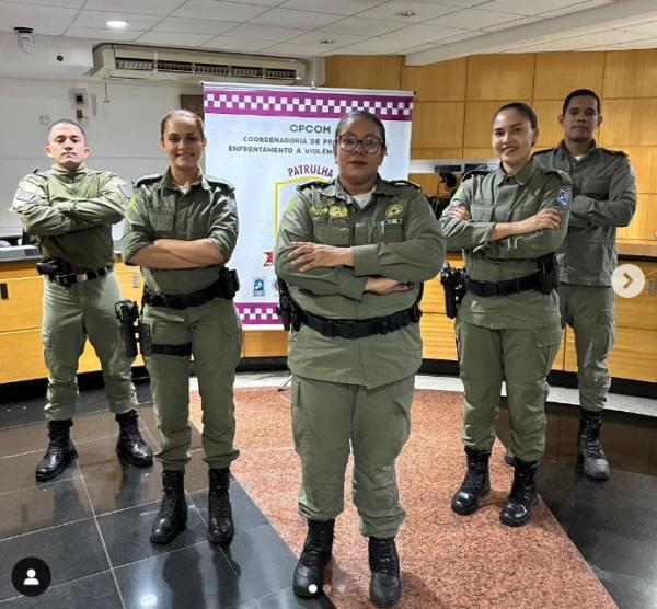 Polícia Militar de Floriano se capacita para atendimento especializado às vítimas de violência doméstica.(Imagem:Reprodução/Instagram)