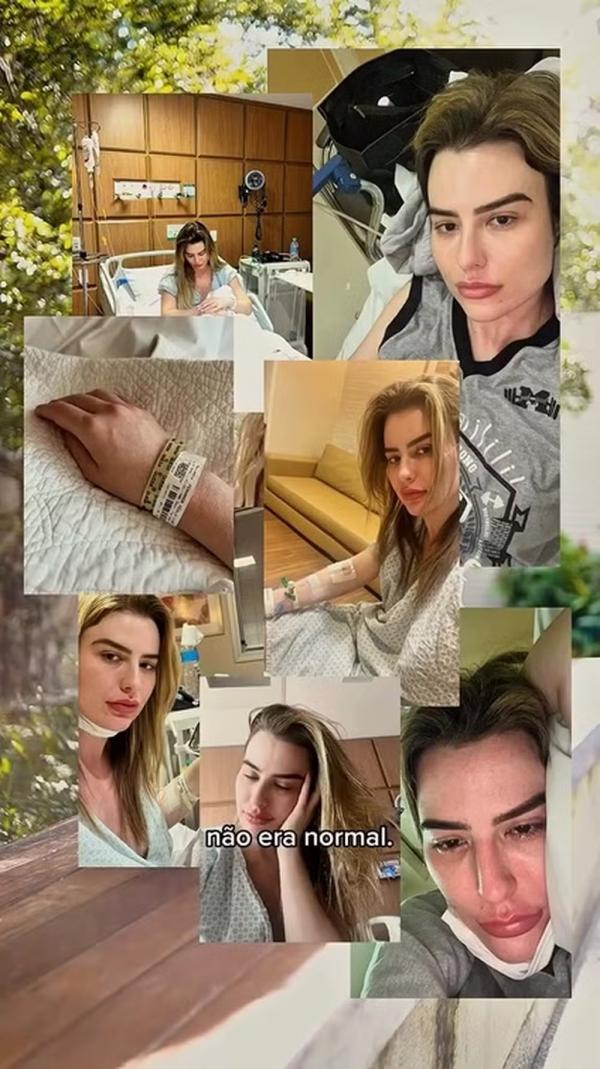 Fernanda Keulla descobre causas de internações sucessivas.(Imagem:Reprodução/Instagram)