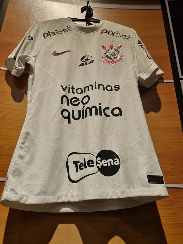 Corinthians fechou acordo com a Tele-Sena até junho de 2024.(Imagem:Divulgação/Corinthians)