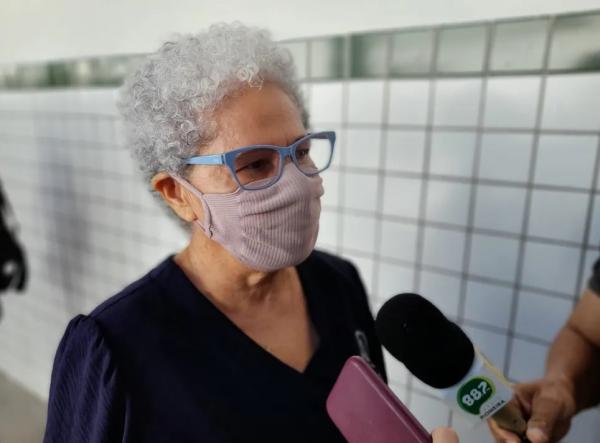 A governadora do Piauí, Regina Sousa.(Imagem:Jonas Carvalho/Rede Clube)