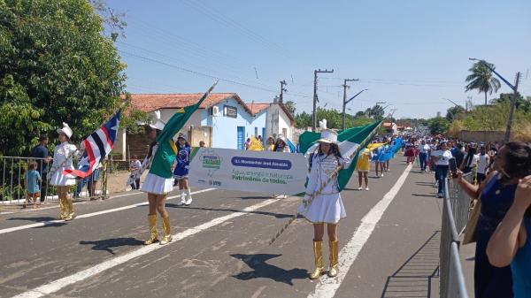Desfile Cívico de 7 de Setembro destaca paz, sustentabilidade e inclusão em Barão de Grajaú.(Imagem:FlorianoNews)