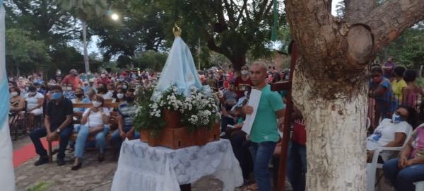 Povoado Manga-MA encerra os festejos de Nossa Senhora da Conceição.(Imagem:FlorianoNews)