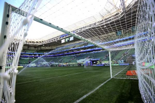 Allianz Parque antes de Palmeiras x Santos.(Imagem:Marcos Ribolli)