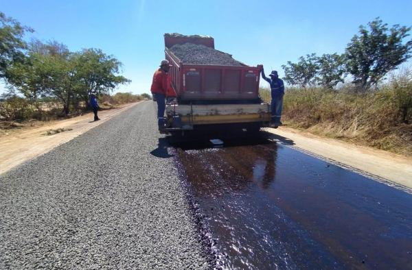 A obra recebe investimentos do PRO Piauí da ordem de R$ 11,8 milhões e deve ser entregue em setembro.(Imagem:Divulgação)