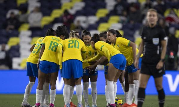 Brasil estreia na Copa do Mundo no dia 24 de julho, às 8h.(Imagem:Thais Magalhães/CBF/Direitos Reservados Esportes)