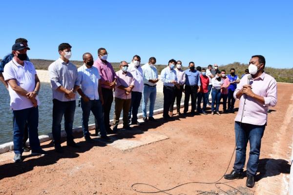 Empresários de Floriano realizam visita às Lagoas de Tratamento(Imagem:SECOM)