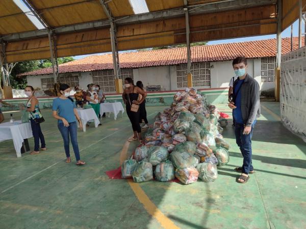 Assistência Social realiza entrega de cestas básicas para famílias carentes em Barão de Grajaú(Imagem:FlorianoNews)