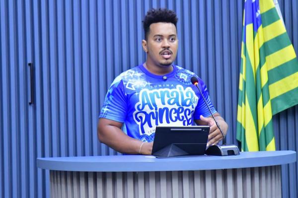 Jefferson Alex Carvalho, presidente da Associação Cultural Arraiá da Princesa.(Imagem:Divulgação)